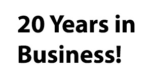 20 years in business!