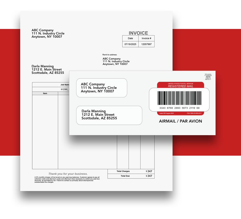 Registered mail