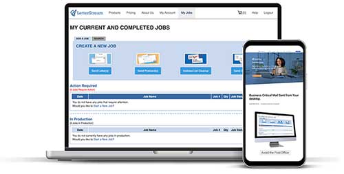 LetterStream interface