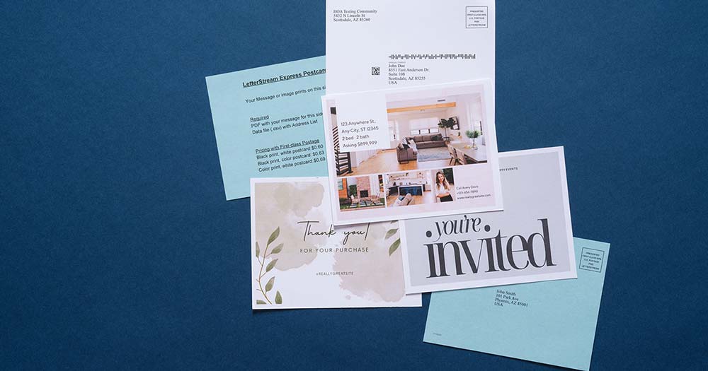 Express postcards by LetterStream