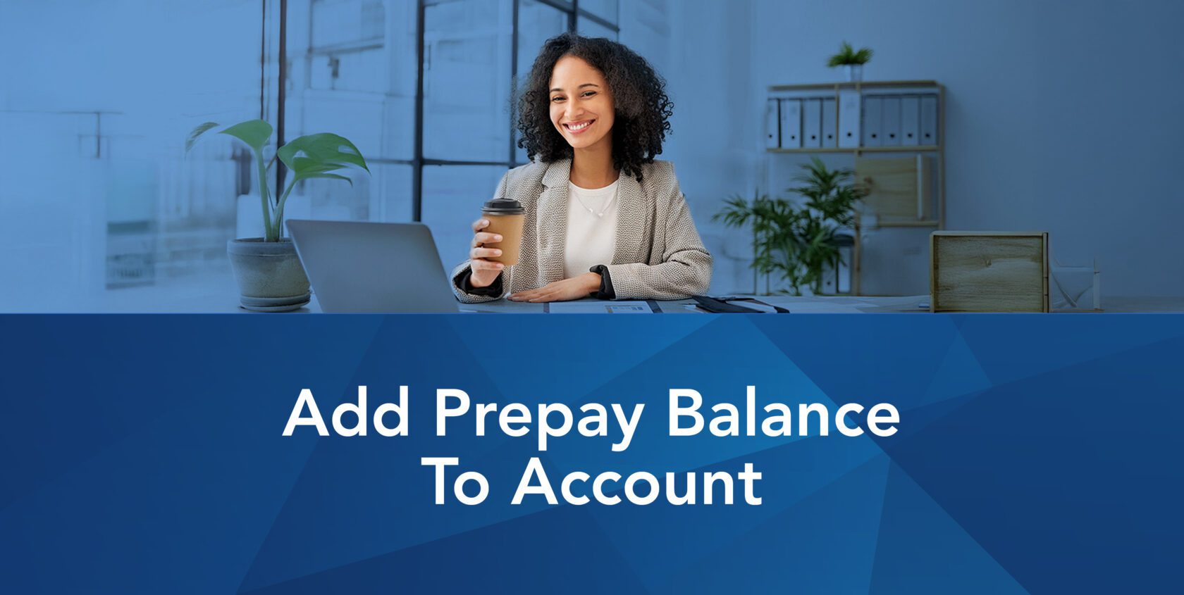 Prepay account screen shown in a video thumbnail inside LetterStream.
