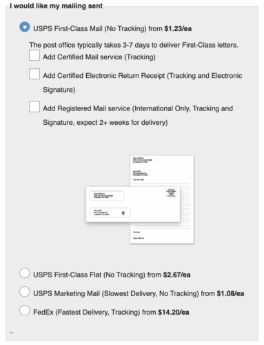 LetterStream Interface