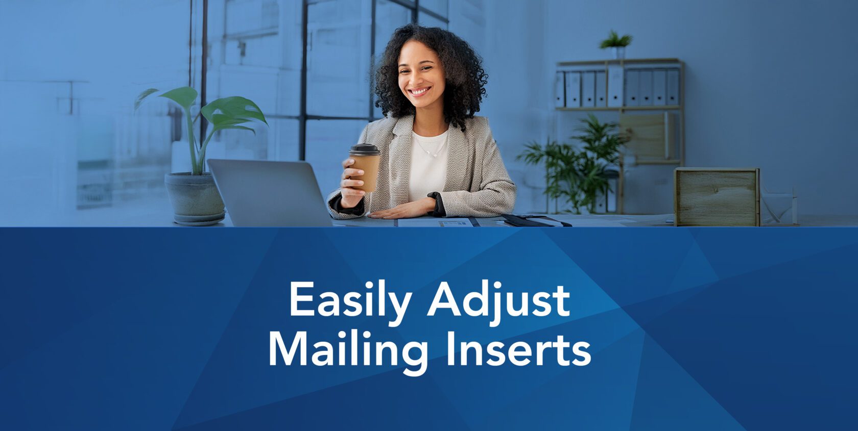 Video image of LetterStream insert manager adjusting document order.