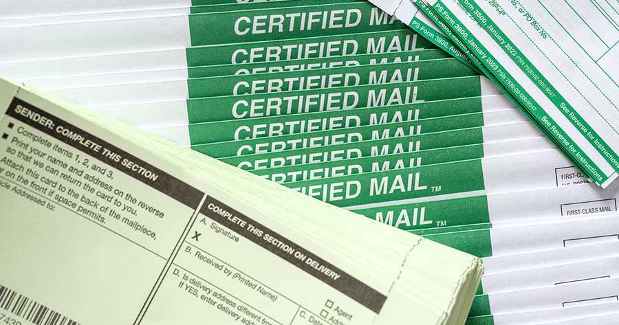 How to send certified mail online without going to the post office? With LetterStream.