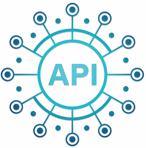 LetterStream API graphic illustrating how API connects many options.