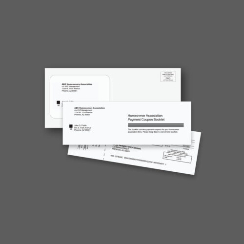 Coupon Payment Booklet