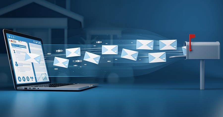 Easily send business mail online