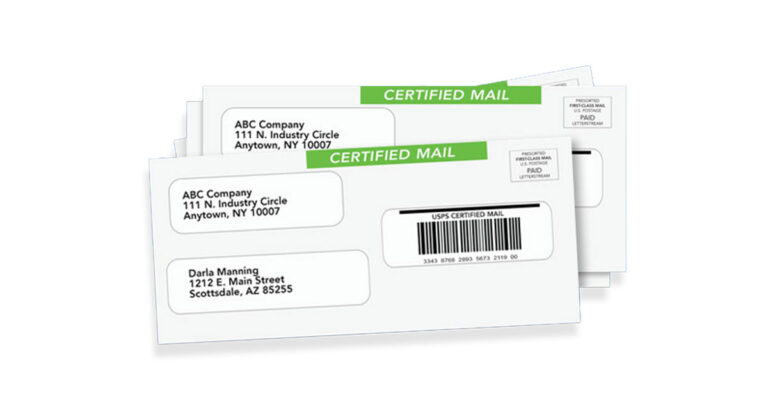 Certified Mail Online Service: Send USPS Certified Mail from Your Computer