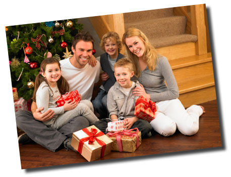 LetterStream Christmas postcard