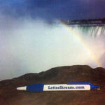 LetterStream Pen at Niagara Falls