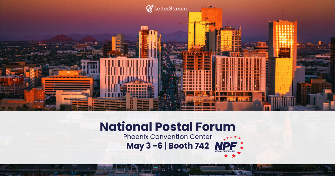 LetterStream at National Postal Forum.
