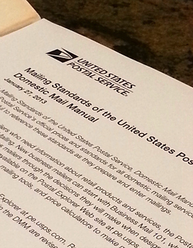 USPS DMM Domestic Manual