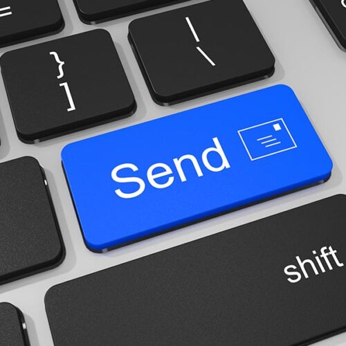 Easily upload bulk mailing online