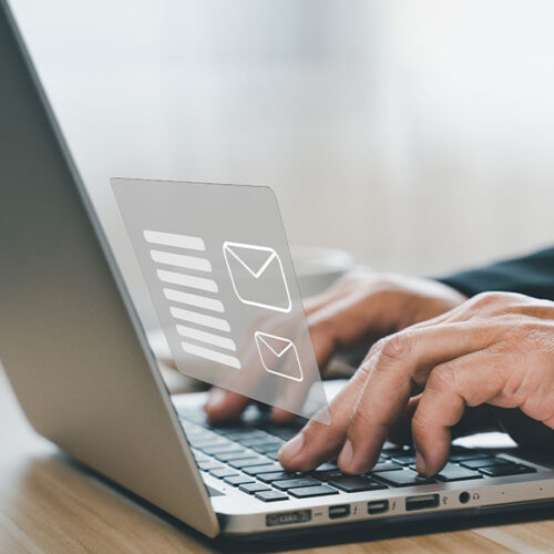 Upload business mail online.