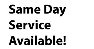 Same Day Service Available